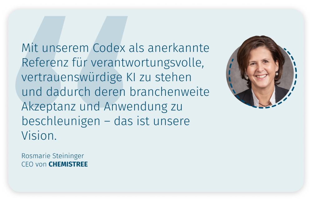 Geschäftsführerin Rosmarie Steininger zur CDR-Vision von CHEMISTREE
