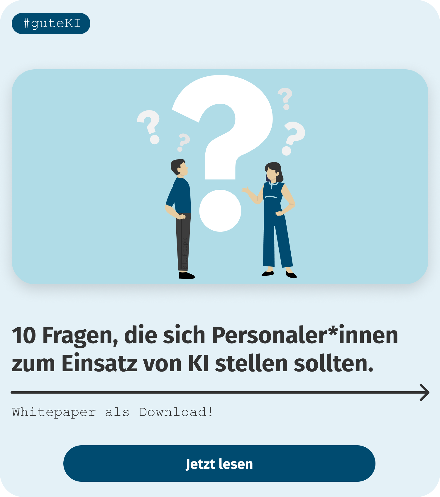 10 Fragen, die sich Personaler*innen stellen sollten.
