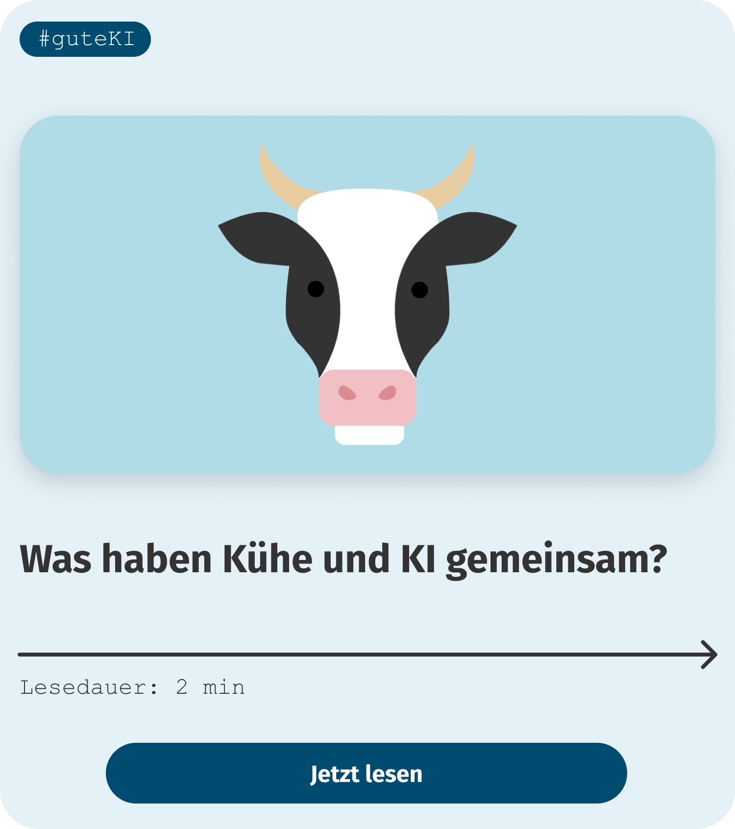Was haben Kühe und KI gemeinsam?