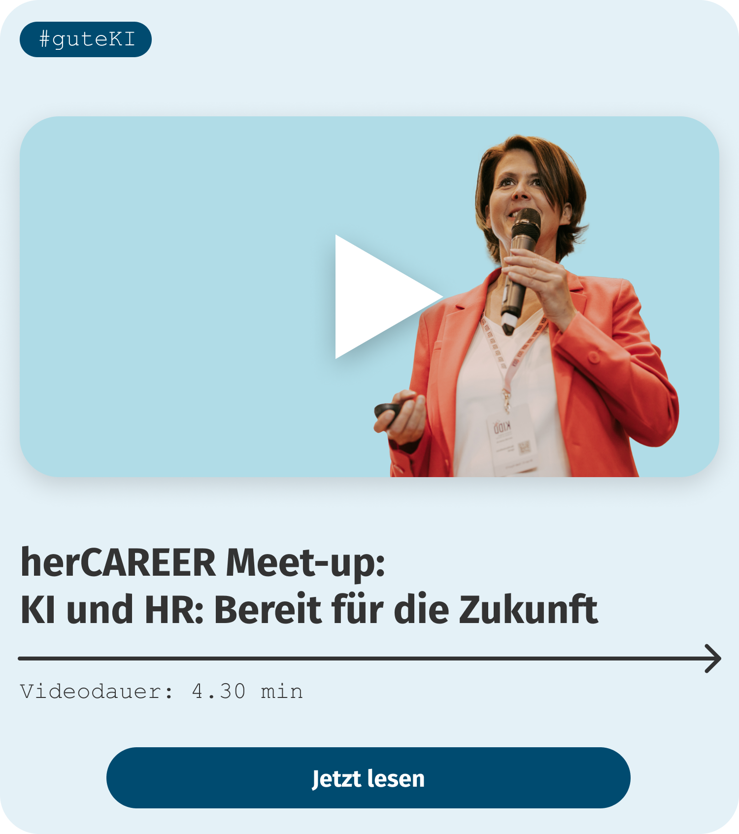 herCAREER Meet-up: KI und HR: Bereit für die Zukunft herCAREER Meet-up: KI und HR: Bereit für die Zukunft