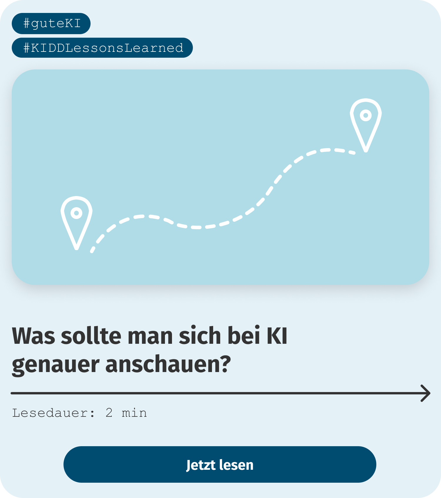 Was sollte man sich bei KI genauer anschauen? Was sollte man sich bei KI<br />
genauer anschauen?