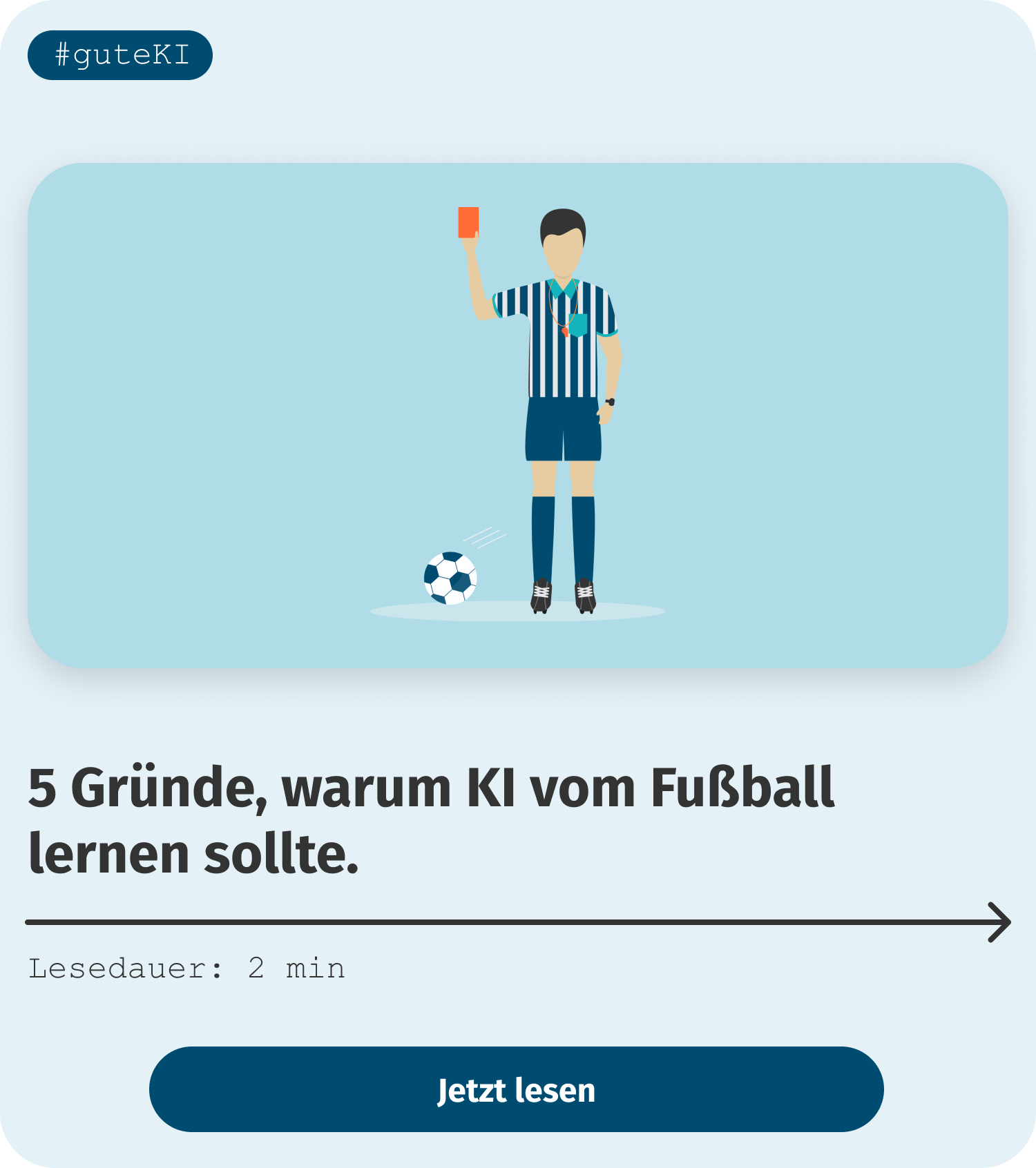 5 Gründe, warum KI vom Fußball 5 Gründe, warum KI vom Fußball